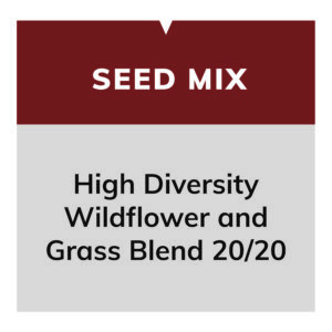 High Diversity Wildflower and Grass Blend 20/20