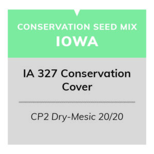 IA 327 Conservation Cover (CP2 Dry-Mesic 20/20)