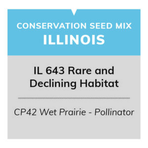 IL 643 Rare and Declining Habitat (CP42 Wet Prairie - Pollinator 10/10)