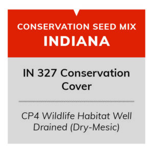 IL 327 Conservation Cover (CP4 Wildlife Habitat Well Drained (Dry-Mesic))