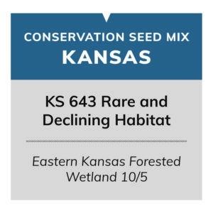 KS 643 Rare and Declining Habitat (Eastern Kansas Forested Wetland 10/5)