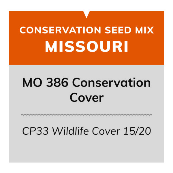 MO 386 Conservation Cover (CP33 Wildlife Cover 15/20)