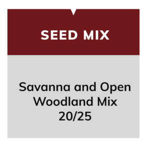 Savanna and Open Woodland Mix 20/25