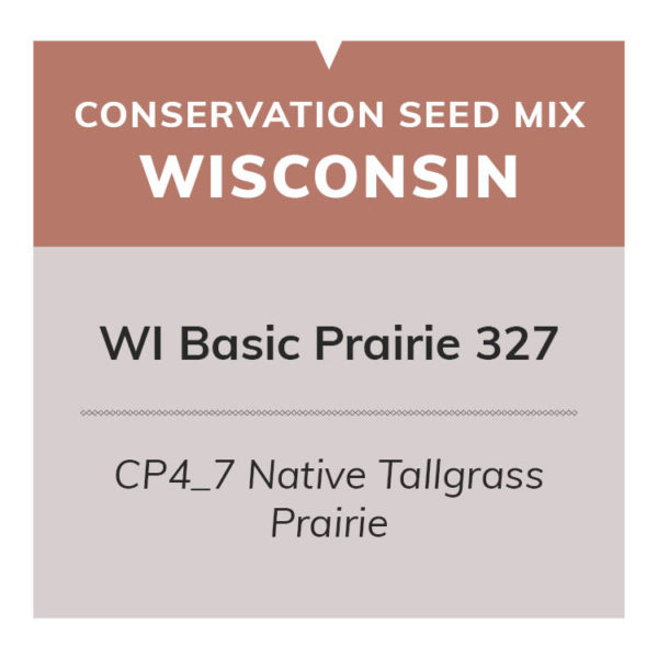 WI Prairie Restoration 327: CP4_7 Native Tallgrass Prairie